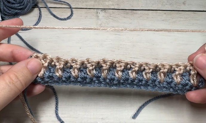 How to Crochet the Zipper Stitch Photo Tutorial