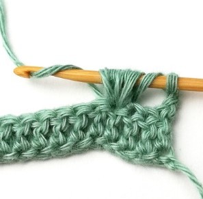 The Block and Puff V Crochet Stitch Photo Tutorial