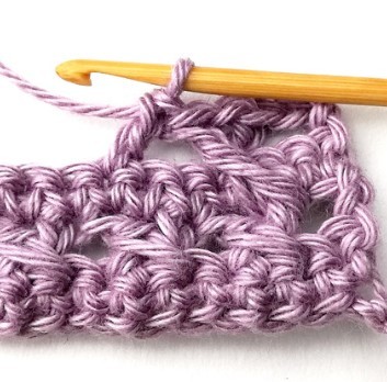 The Crossed Ripple Crochet Stitch Photo Tutorial