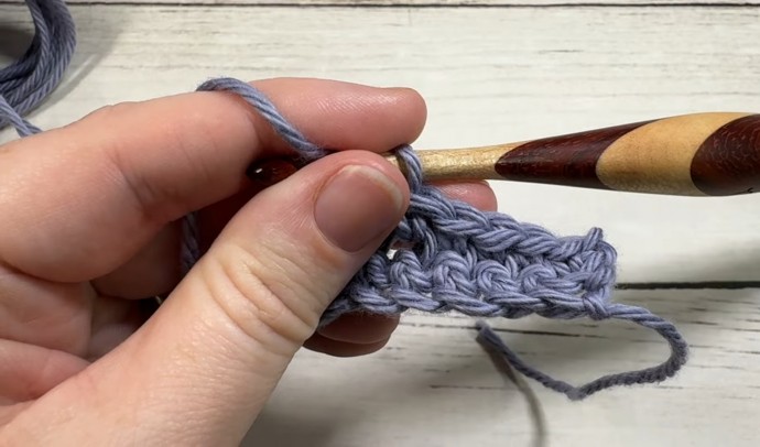 How to Crochet the Gravel Stitch Photo Tutorial