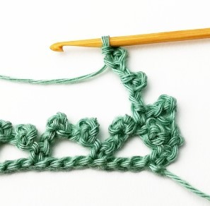 How to Crochet the Picot Mesh Stitch Photo Tutorial