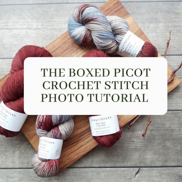 The Boxed Picot Crochet Stitch Photo Tutorial