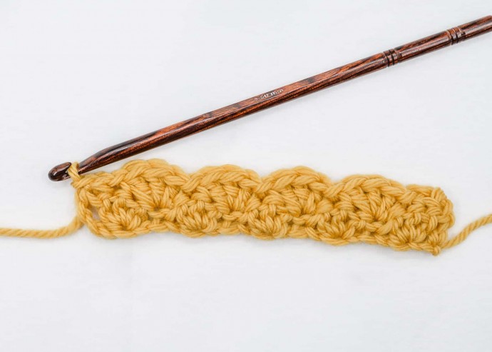 Fan Stitch Crochet Photo Tutorial