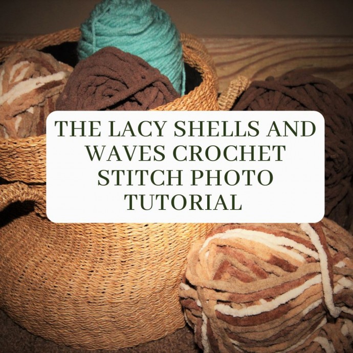 The Lacy Shells and Waves Crochet Stitch Photo Tutorial