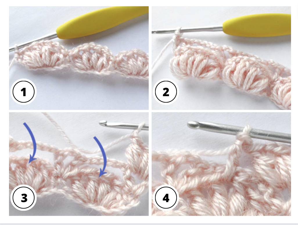 Crochet Multicolor Puff Stitch Tutorial — Brilliant Life Hacks 8327