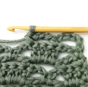 How to Crochet the Diamond And Block Stitch Photo Tutorial