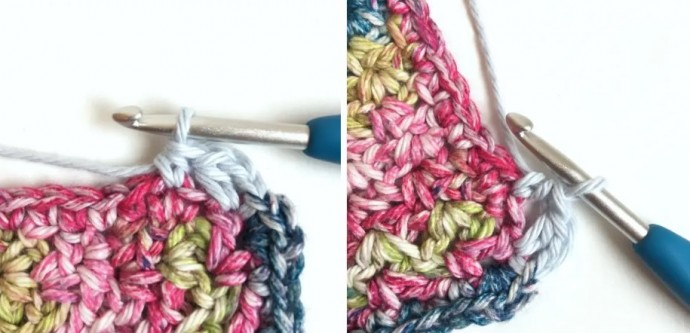 Puff Edge Border Crochet Stitch Photo Tutorial