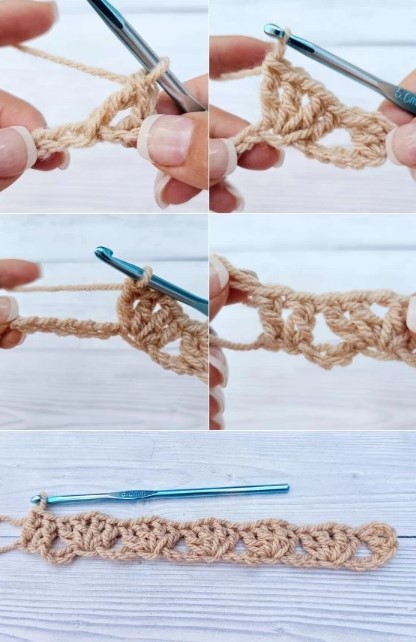 How To Crochet The Cat Stitch Photo Tutorial