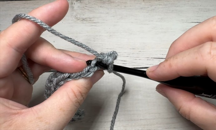 Herringbone Ribbing Crochet Stitch Photo Tutorial