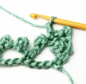 How to Crochet the Picot Mesh Stitch Photo Tutorial