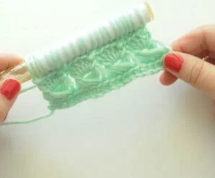 How To Crochet the Broomstick Lace Stitch Photo Tutorial