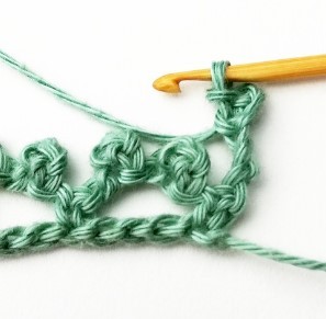 How to Crochet the Picot Mesh Stitch Photo Tutorial