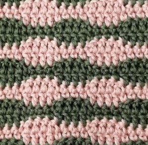 Smooth Wave Crochet Stitch Photo Tutorial