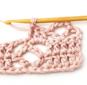 The Diagonal Diamond and Square Crochet Stitch Photo Tutorial