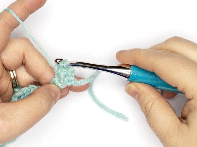 Picot Single Crochet & Granule Stitch Photo Tutorial