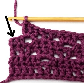 How to Crochet the Alternating V and Block Stitch Photo Tutorial