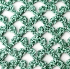 How to Crochet the Picot Mesh Stitch Photo Tutorial