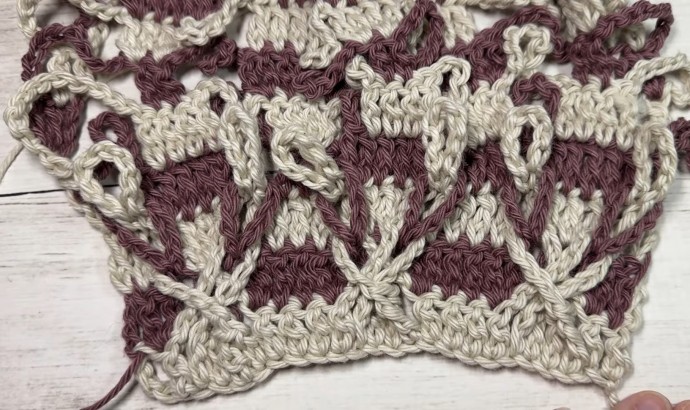 How to Crochet the Polish Star Stitch Photo Tutorial