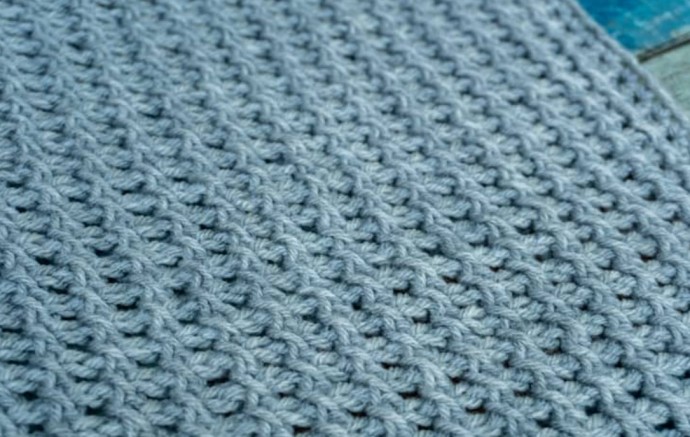 Tunisian Crossed Stitch Photo Tutorial