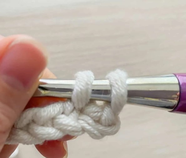 Crochet Bean Stitch Photo Tutorial