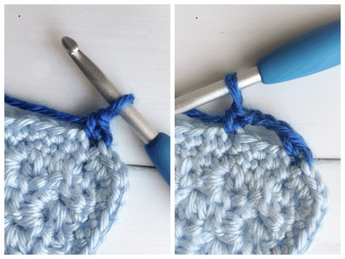 Curling Waves Crochet Border Photo Tutorial