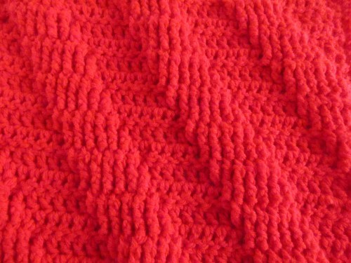 Mountain Ridges Textured Afghan Crochet Stitch Tutorial