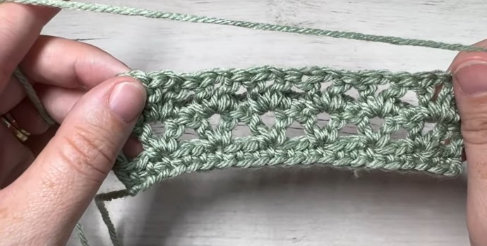 How to Crochet the Chain Waves Stitch Photo Tutorial