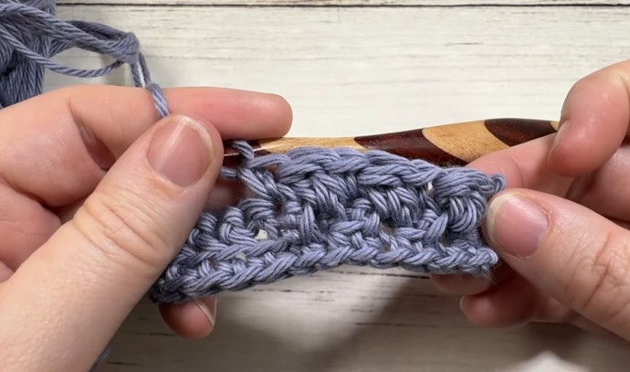 How to Crochet the Gravel Stitch Photo Tutorial