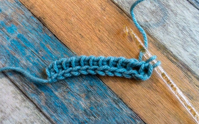 Tunisian Reverse Crochet Stitch Photo Tutorial