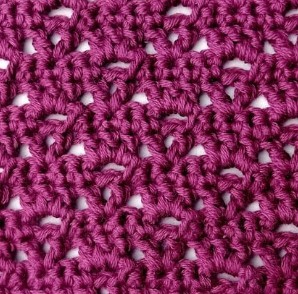 How to Crochet the Alternating V and Block Stitch Photo Tutorial