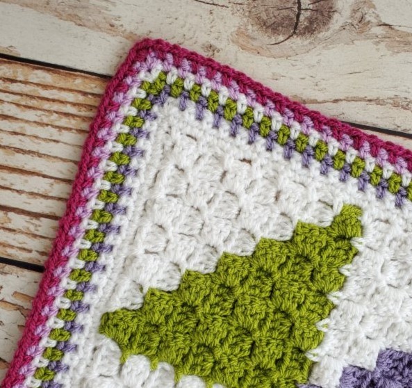 How to Crochet the Linen Stitch Border Tutorial