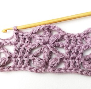 The Aligned Lotus Crochet Stitch Photo Tutorial