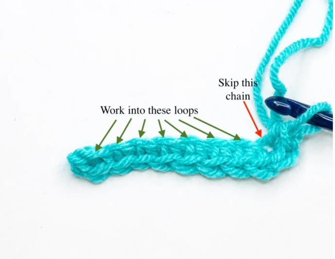 How to Crochet on Both Sides of a Foundation Chain Tutorial