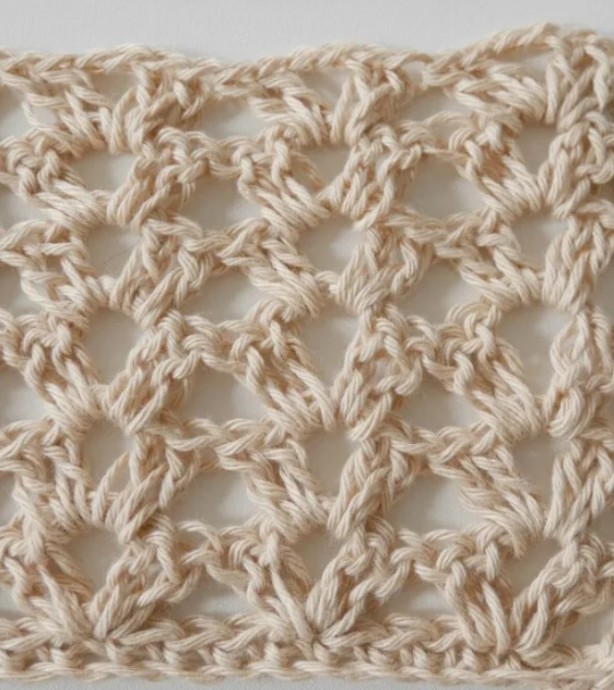 Fancy Lace Crochet Stitch Photo Tutorial