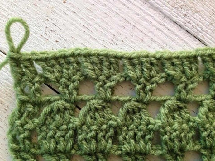 How to Crochet the Foliage Stitch Photo Tutorial