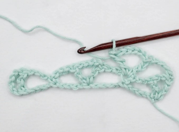 Lace Star Flower Crochet Stitch Photo Tutorial