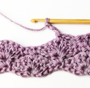 The Fantail Shell Crochet Stitch Photo Tutorial