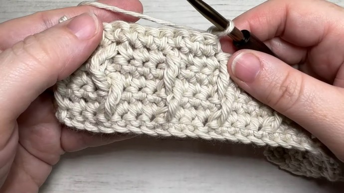 How to Crochet the Twist Stitch Photo Tutorial