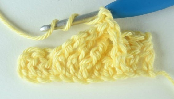 How to Crochet 6 Strand Forward Cable Photo Tutorial