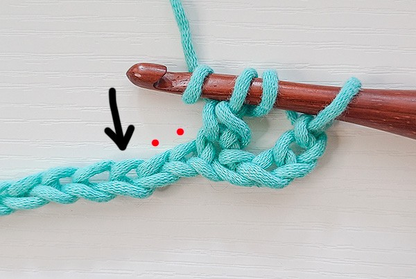 Treble Cross Crochet Stitch Photo Tutorial