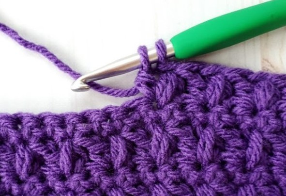 Mixed Cluster Crochet Stitch Photo Tutorial