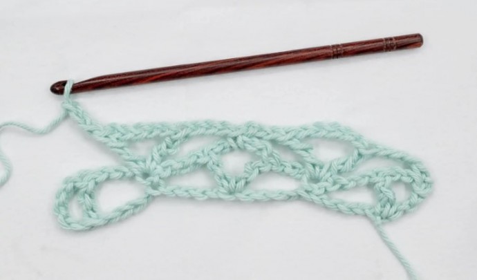 Lace Star Flower Crochet Stitch Photo Tutorial