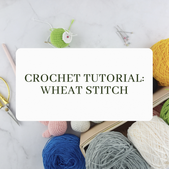 Crochet Wheat Stitch Tutorial