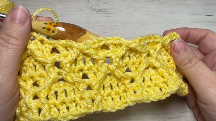 How to Crochet the Honeycomb Tile Stitch Photo Tutorial