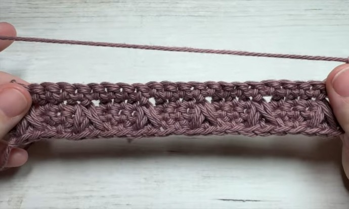 How to Crochet the Field Stitch Photo Tutorial