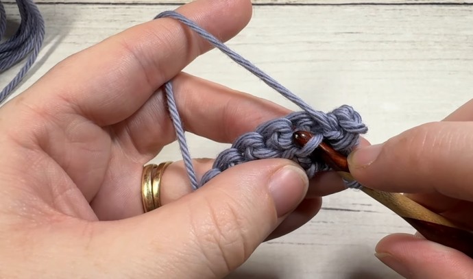 How to Crochet the Gravel Stitch Photo Tutorial