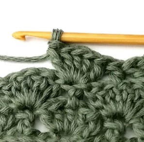 Simple Uneven Shell Crochet Stitch Photo Tutorial