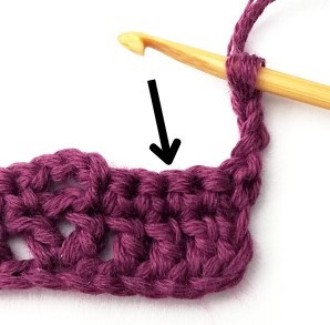 How to Crochet the Alternating V and Block Stitch Photo Tutorial