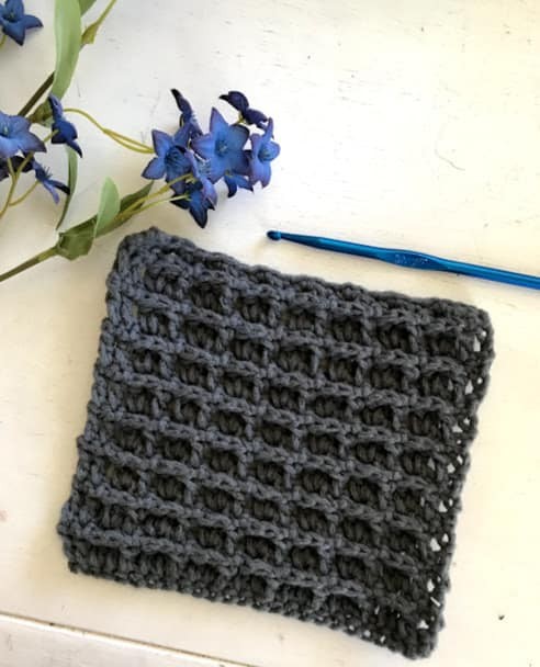 How to Crochet the Windowpane Stitch Tutorial