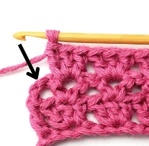 How to Crochet the Striped V Stitch Photo Tutorial